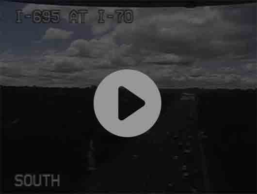 Traffic Cam Syracuse › West: I-690 west of Exit 10 (Geddes) Player